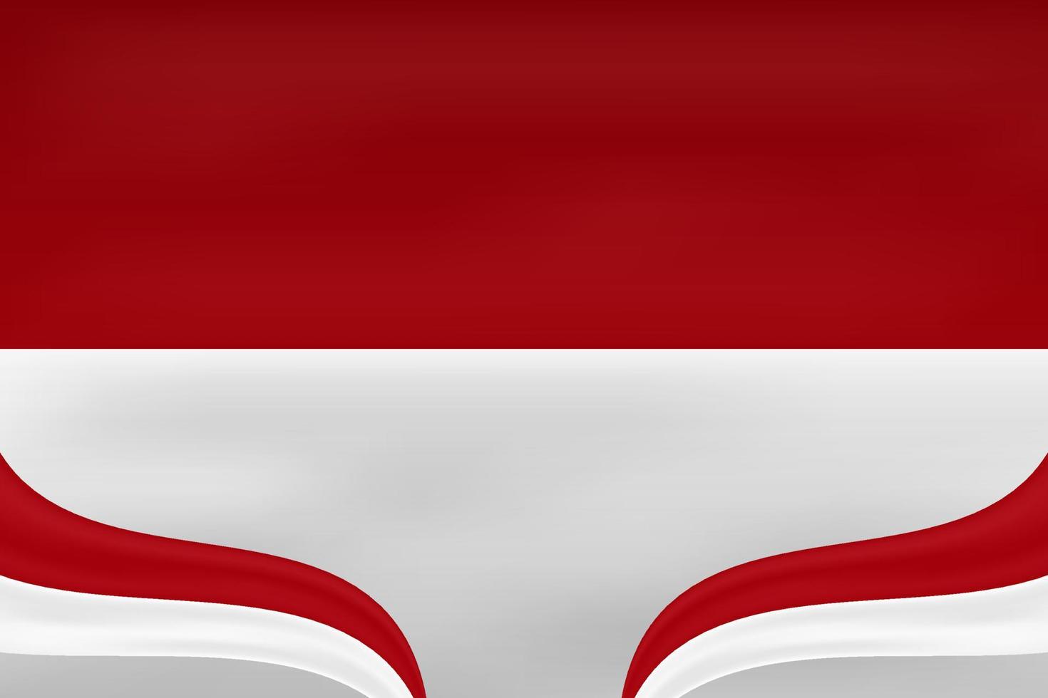 Happy Indonesia independence day vector banner greeting card template designHappy Indonesia independence day vector banner greeting card template design