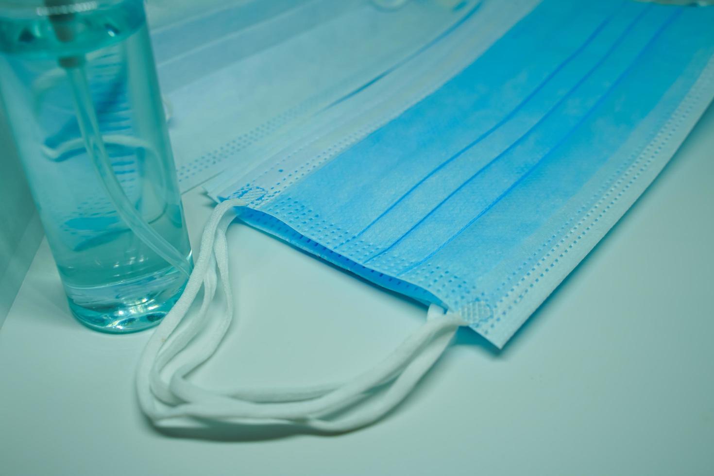 Masks are important to prevent corona virus or covid19. photo
