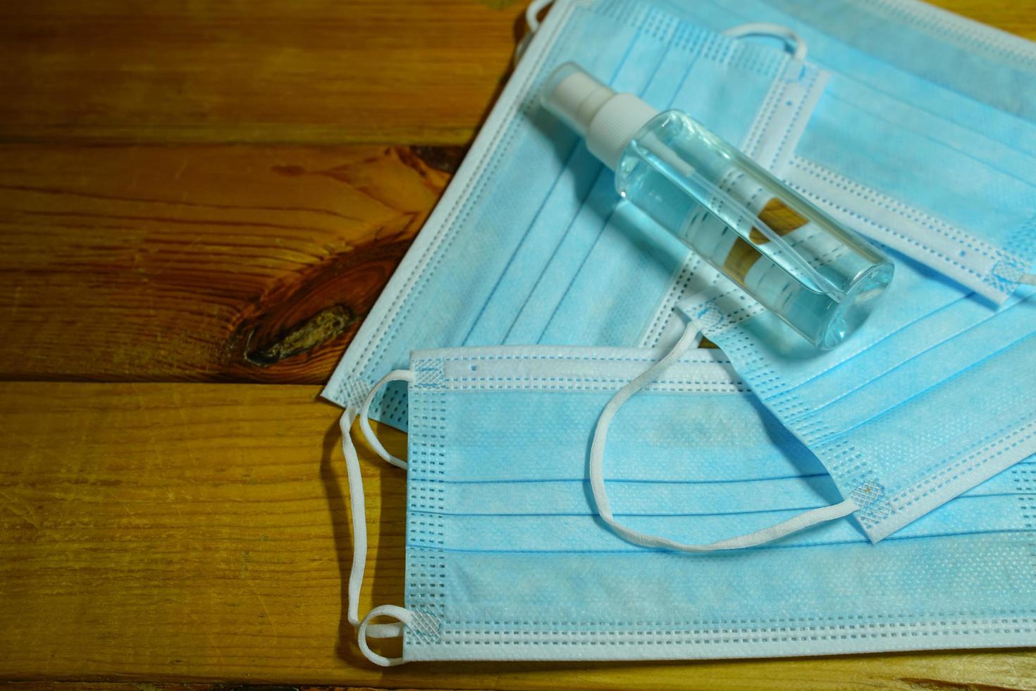Masks are important to prevent corona virus or covid19. photo