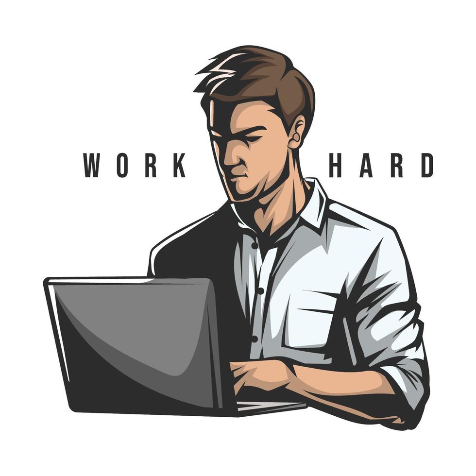 worker vector illustration