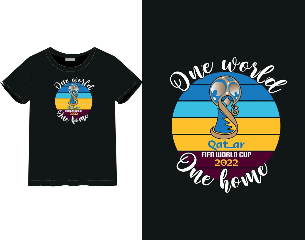 Fifa world cup t-shirt vector