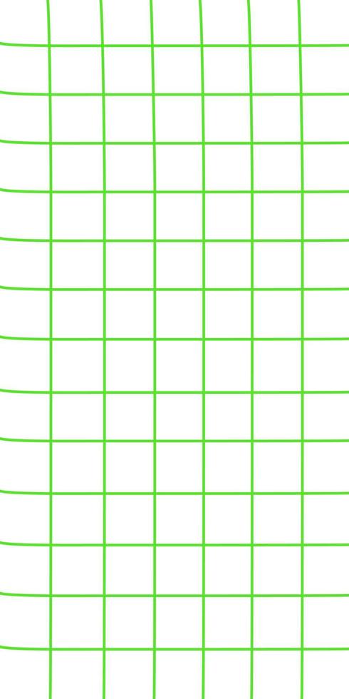 Pattern of white grid with green line texture background. vector