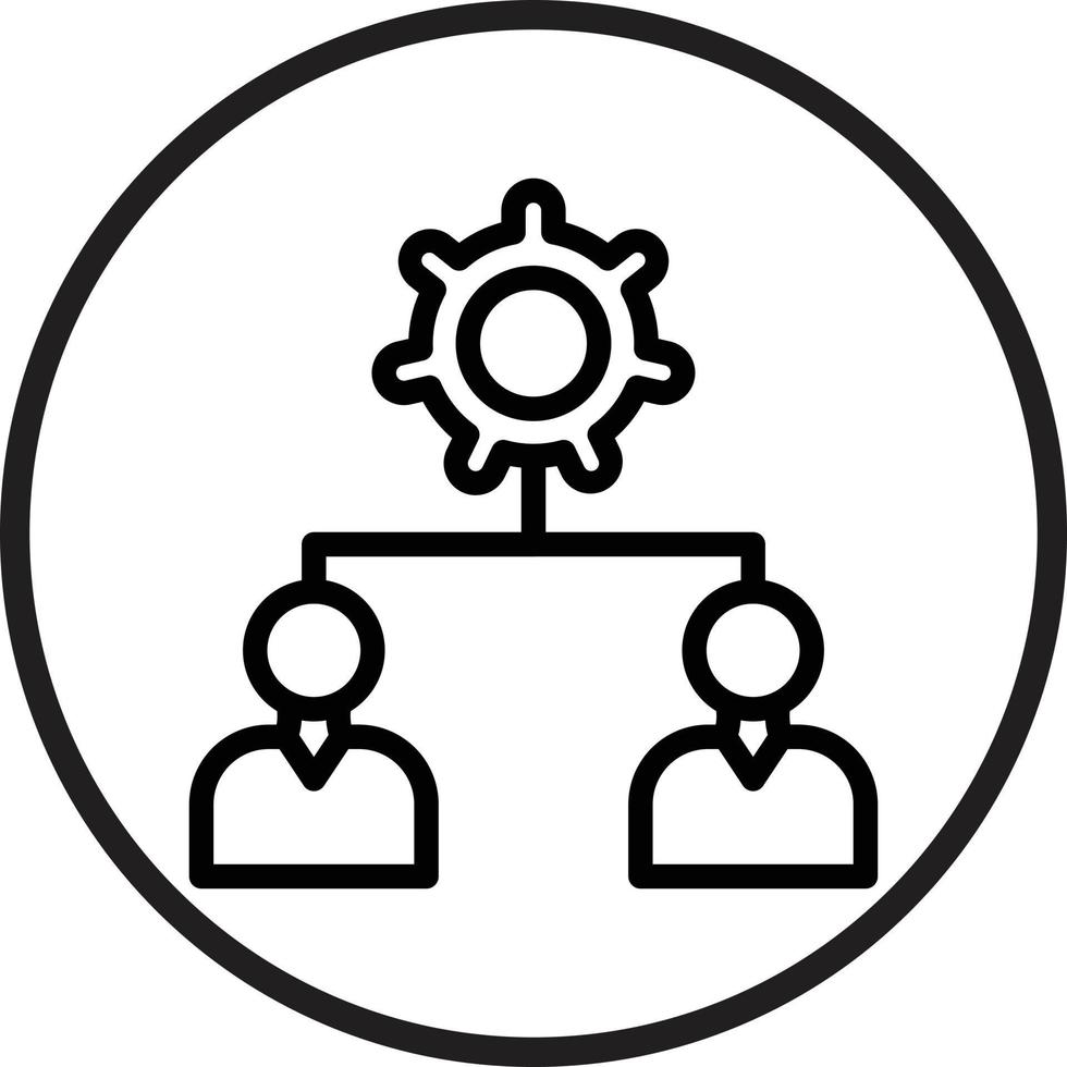 Management Icon Style vector