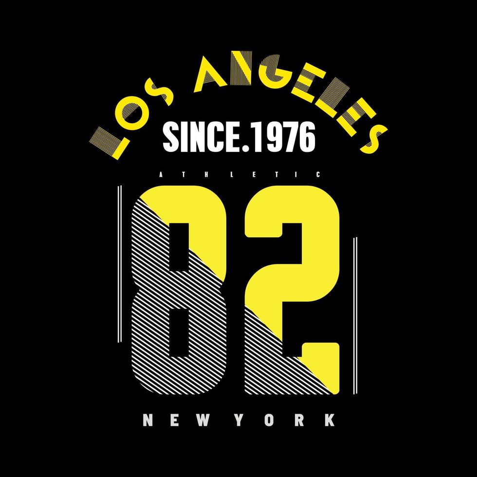 New york typography design t-shirt print vector illustration