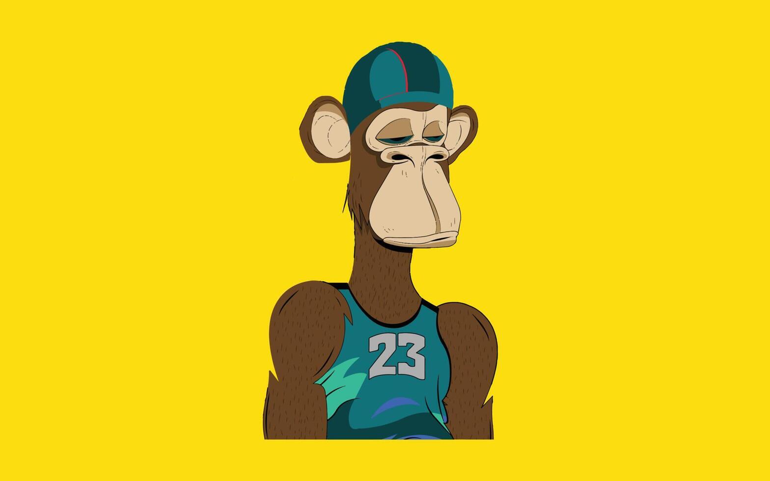 monkey vector illustration