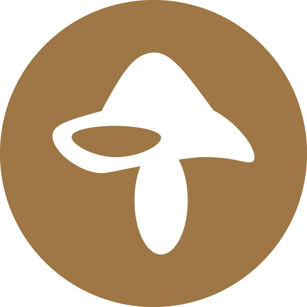 Lactarius indigo mushroom, icon illustration, vector on white background