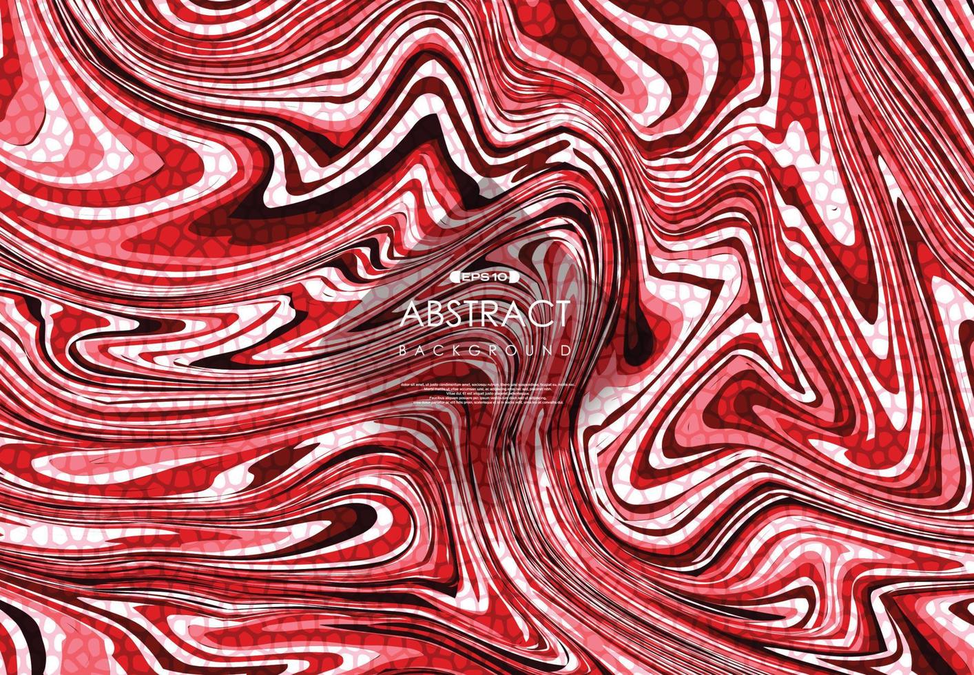 diseño de mármol rojo abstracto con un patrón de fondo de ilustraciones de diseño de células de partículas. ilustración vectorial eps10 vector