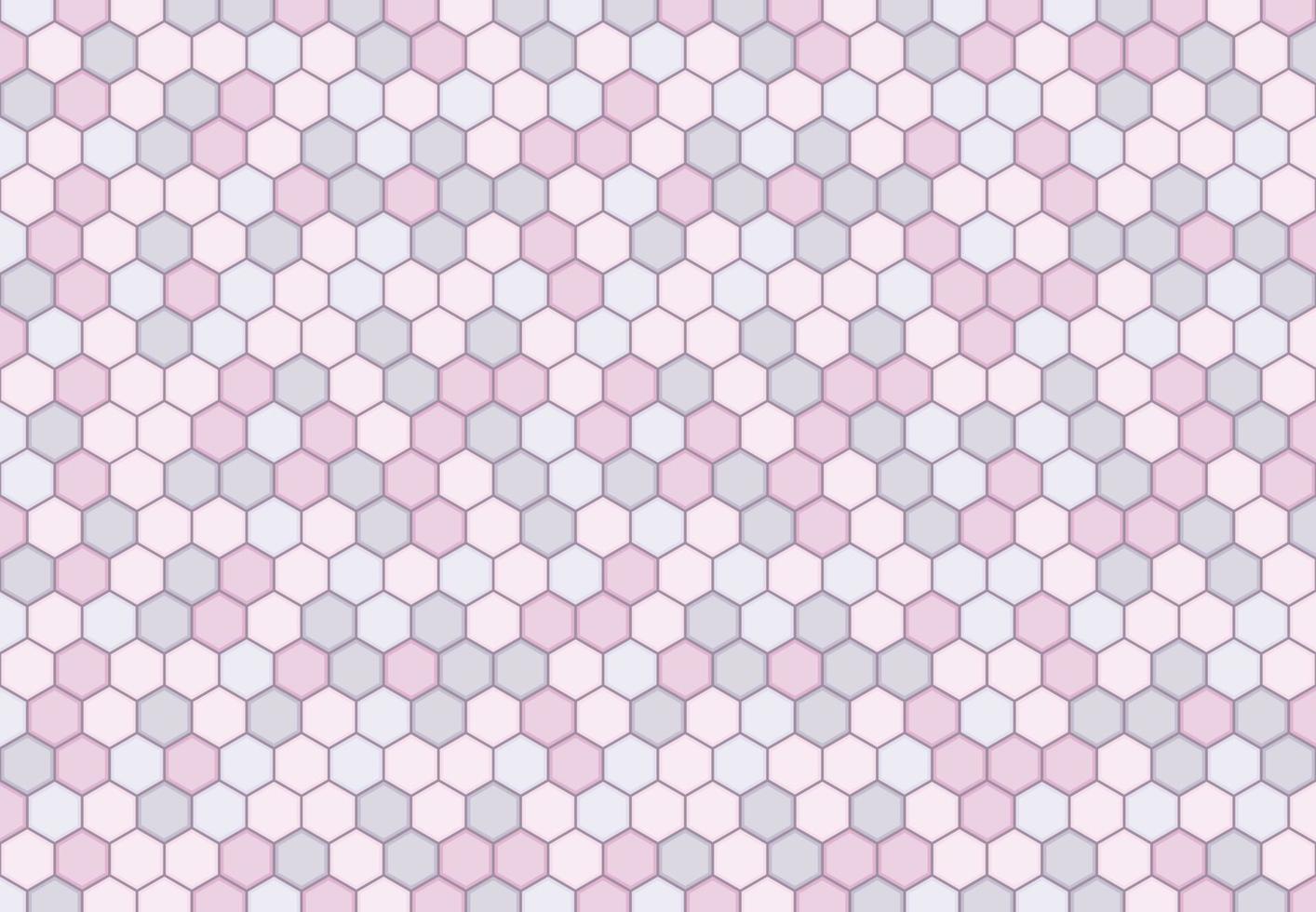 Abstract minimal hexagonal pattern design of soft pastel background. vector eps10