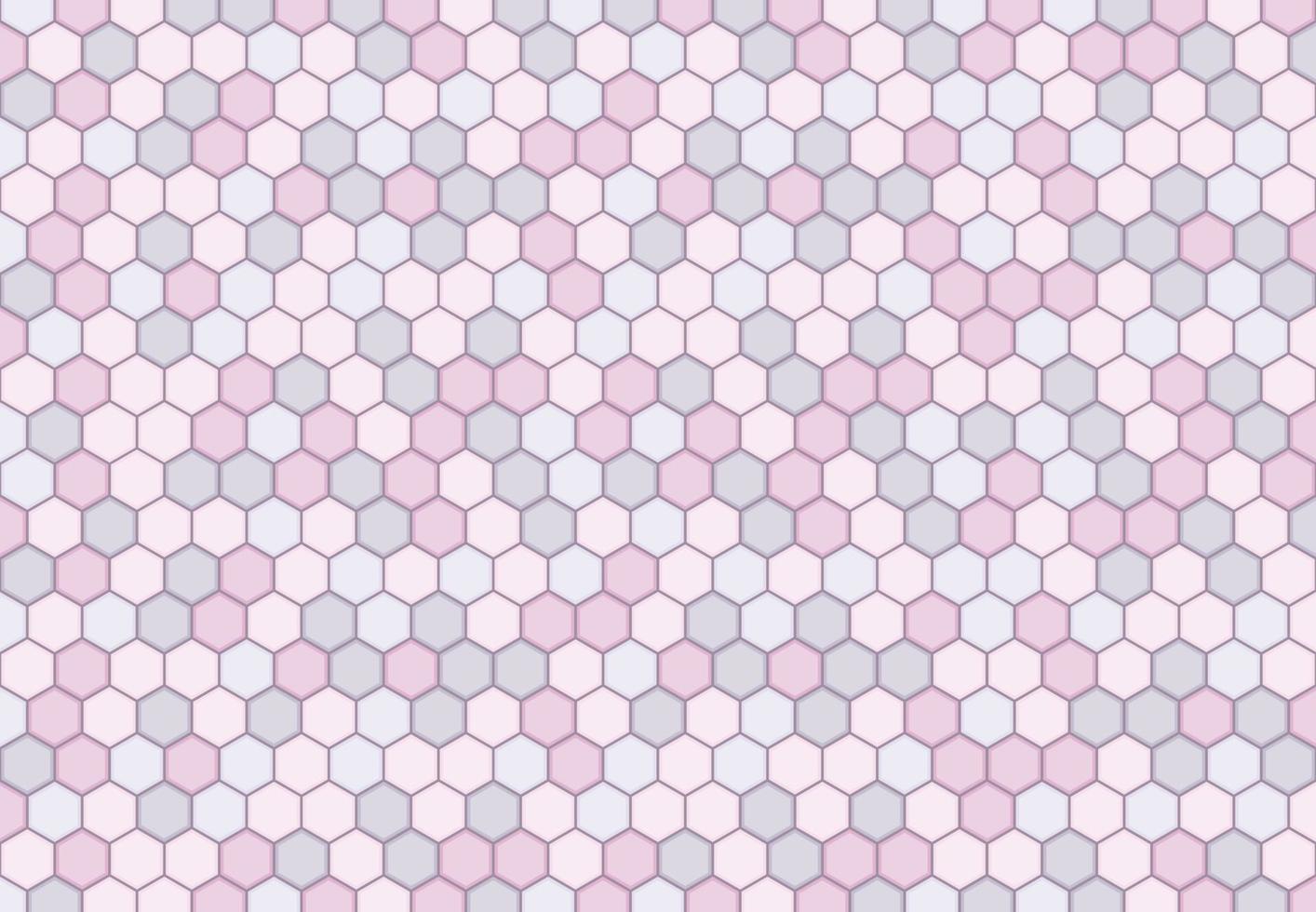 diseño de patrón hexagonal mínimo abstracto de fondo pastel suave. eps10 vectoriales vector