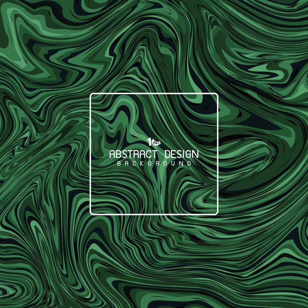 diseño abstracto de obras de arte de mármol verde del fondo de la decoración de la cubierta. ilustración vectorial eps10 vector