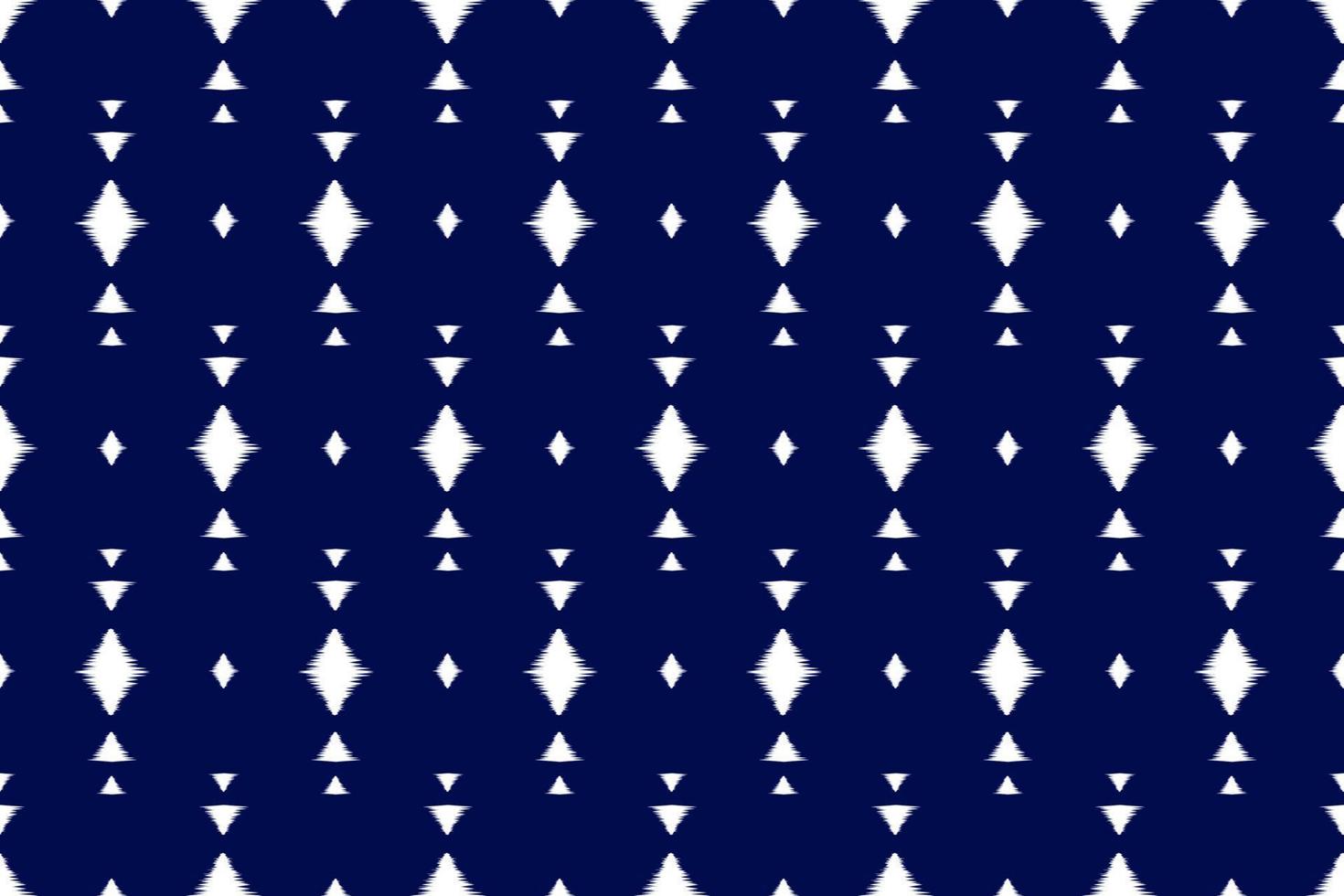 Fabric ethnic ikat pattern art. Geometric ethnic ikat seamless pattern in tribal. Mexican style. vector