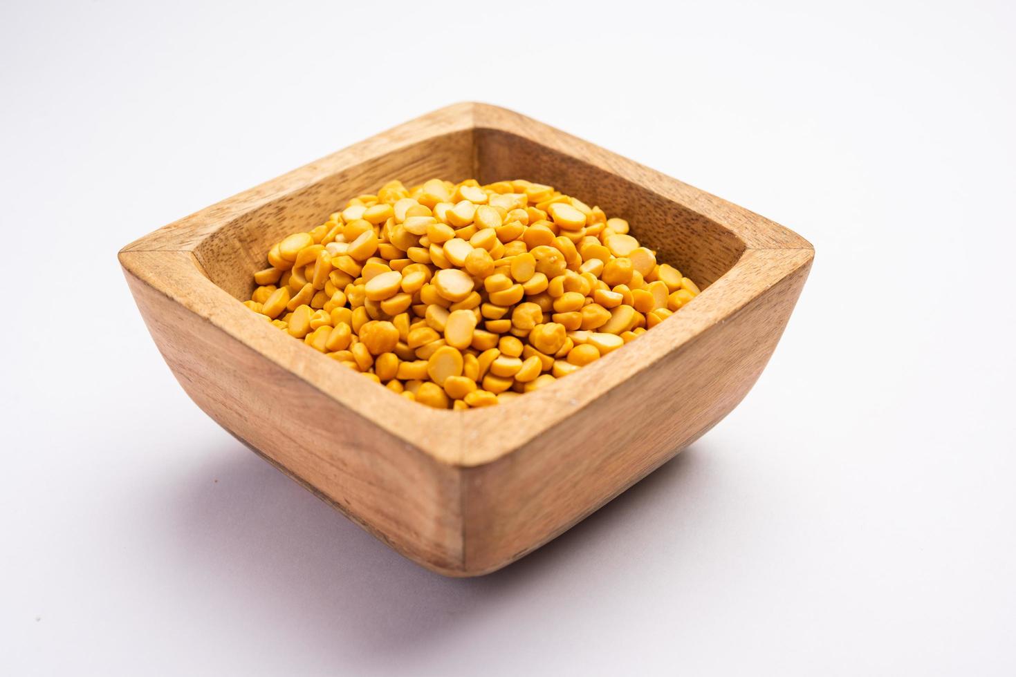 Split Chickpea Also Know as Chana Dal, Yellow Chana Split Peas, Dried Chickpea Lentils photo