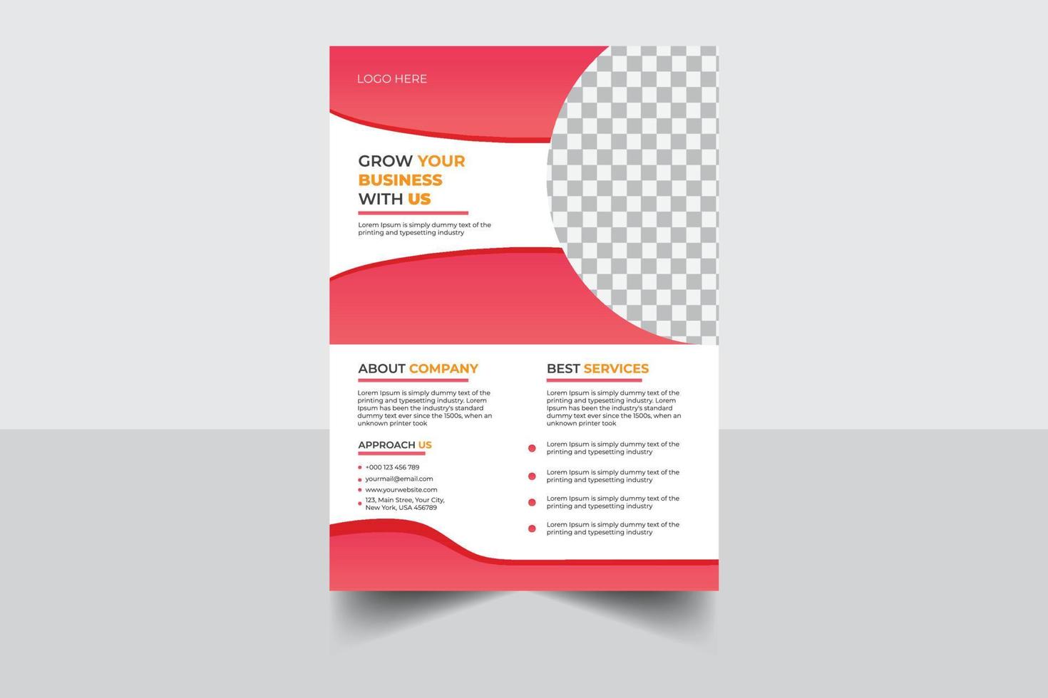 Business Flyer Design vector