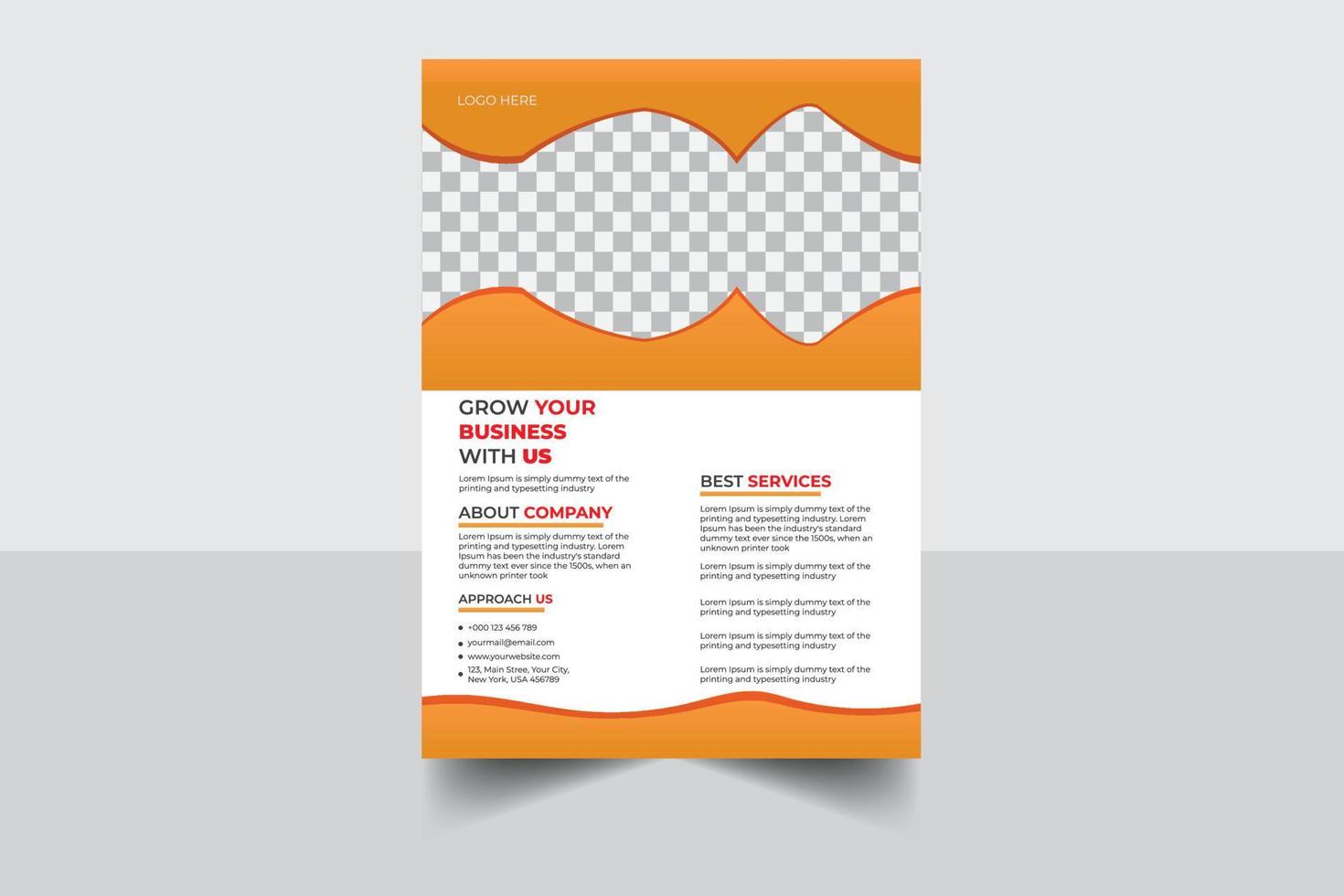 Business Flyer Design vector