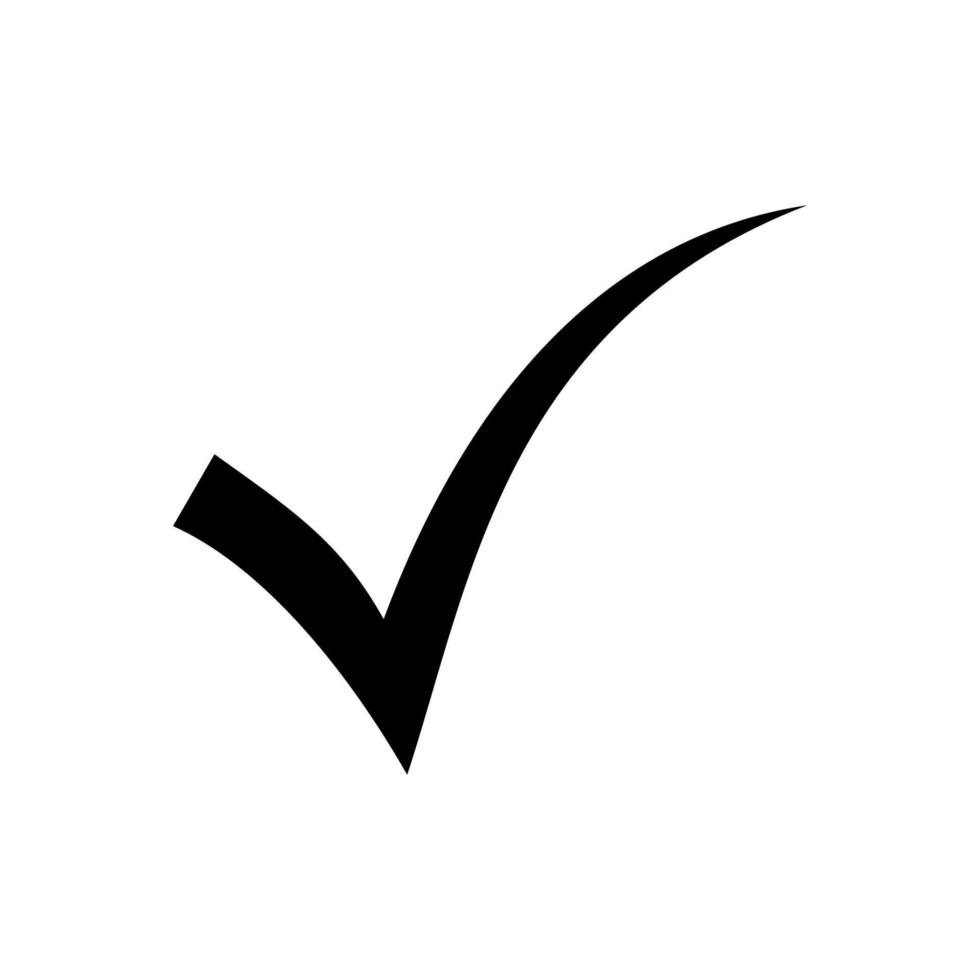 Plantillas de diseño de vector de icono de símbolo de lista de verificación
