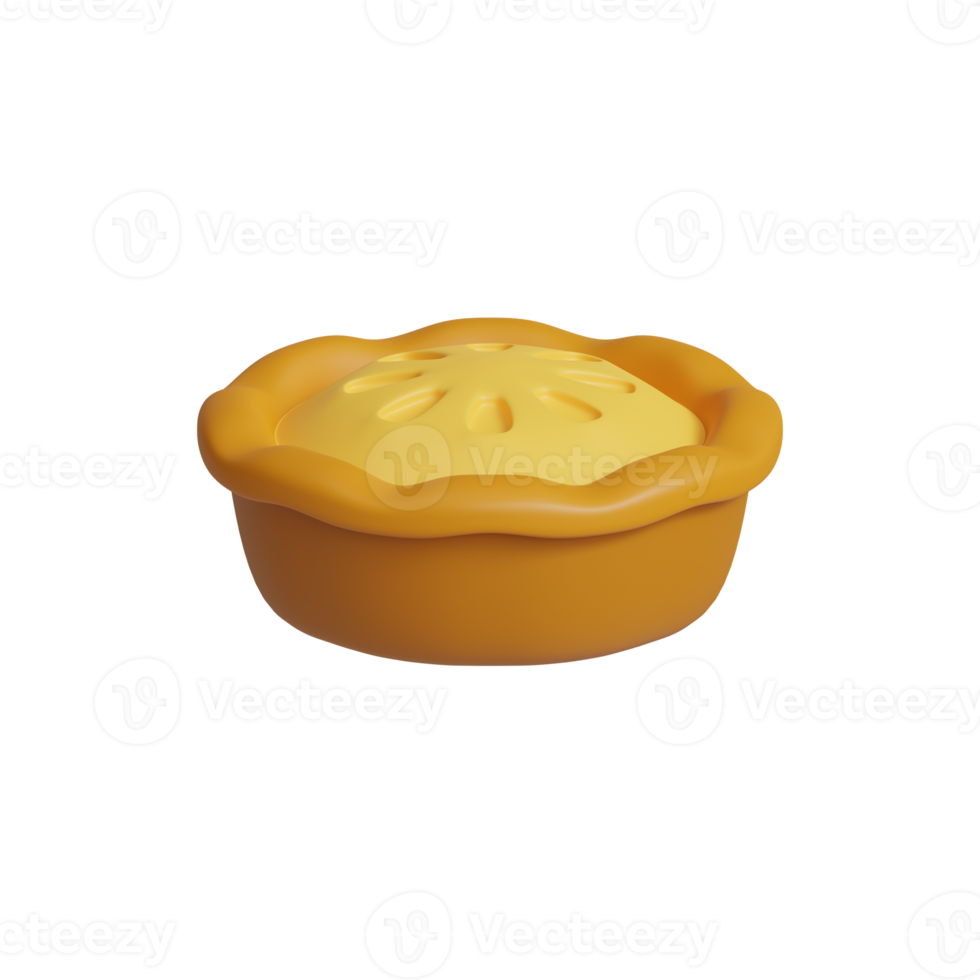 pie icon 3d illustration png