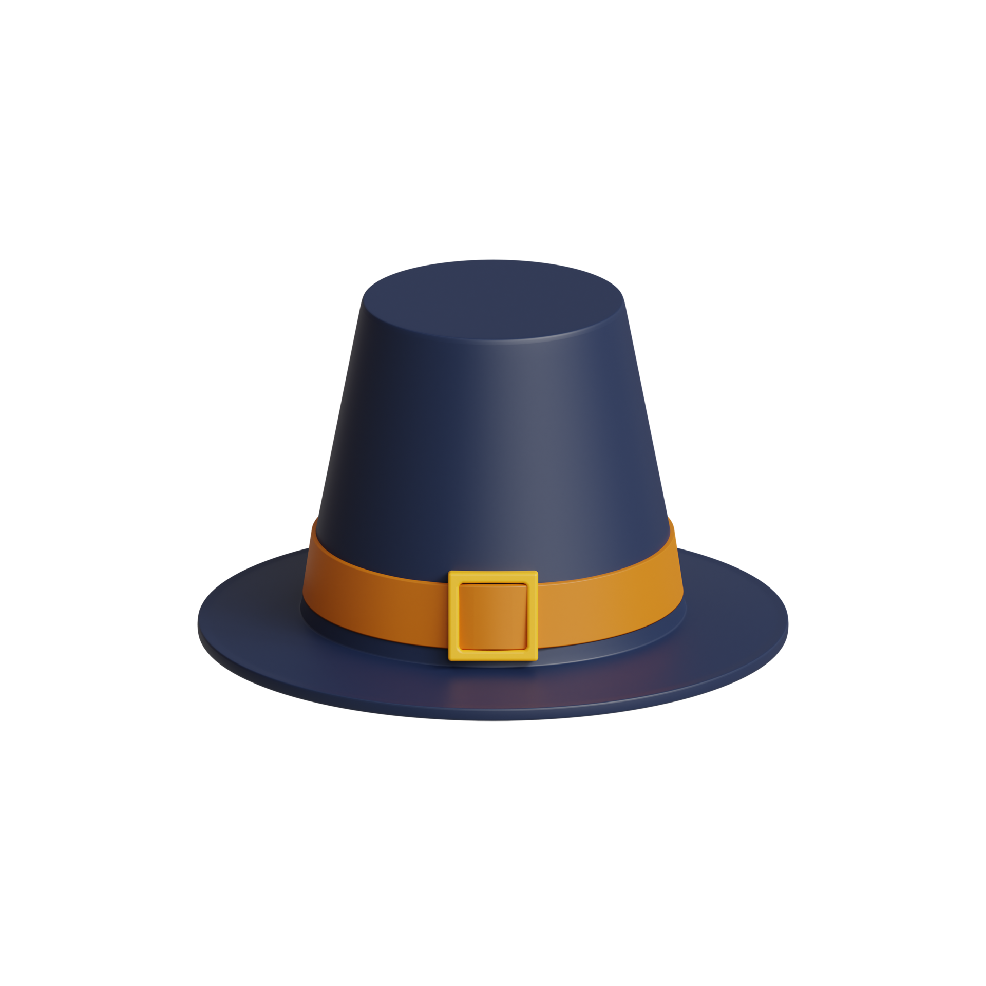 pilgrim hat icon 3d illustration 13754985 PNG