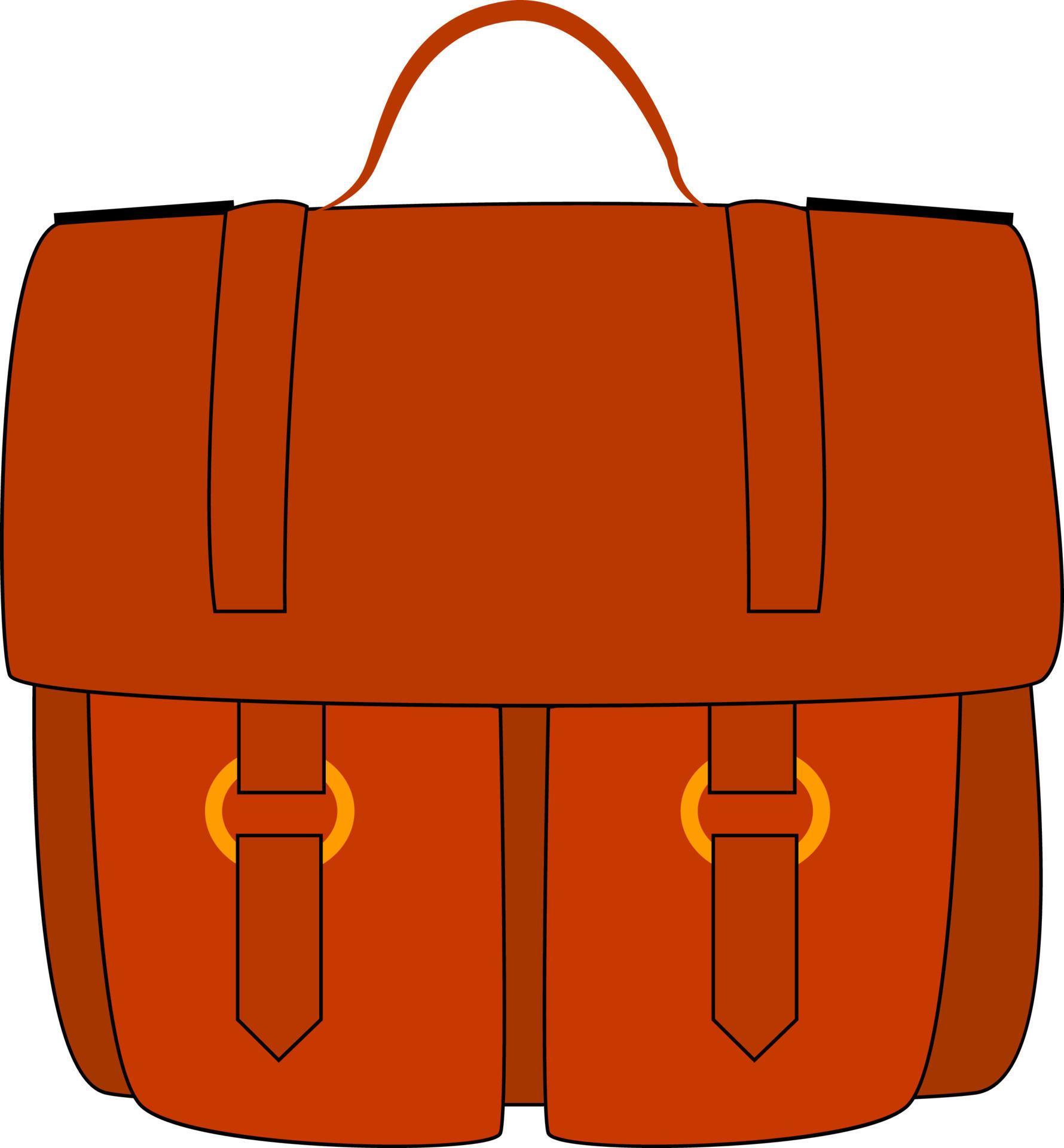 Red briefcase, illustration, vector on white background. 13756143