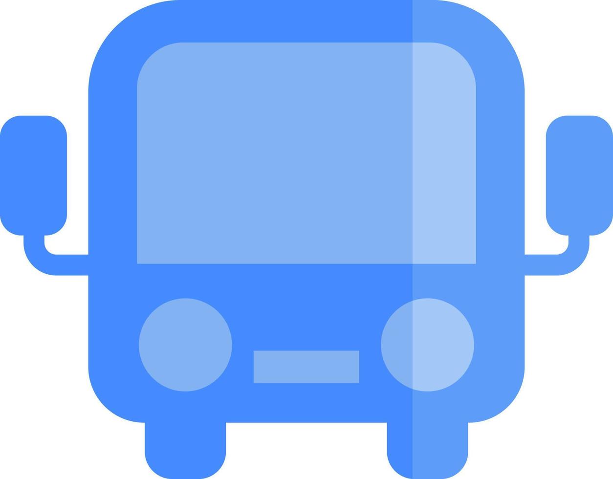 City bus, illustration, vector, on a white background. vector