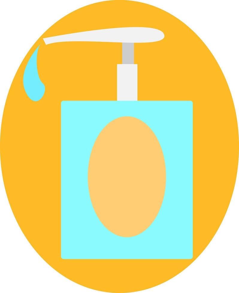 Hand soap, illustration, vector on white background