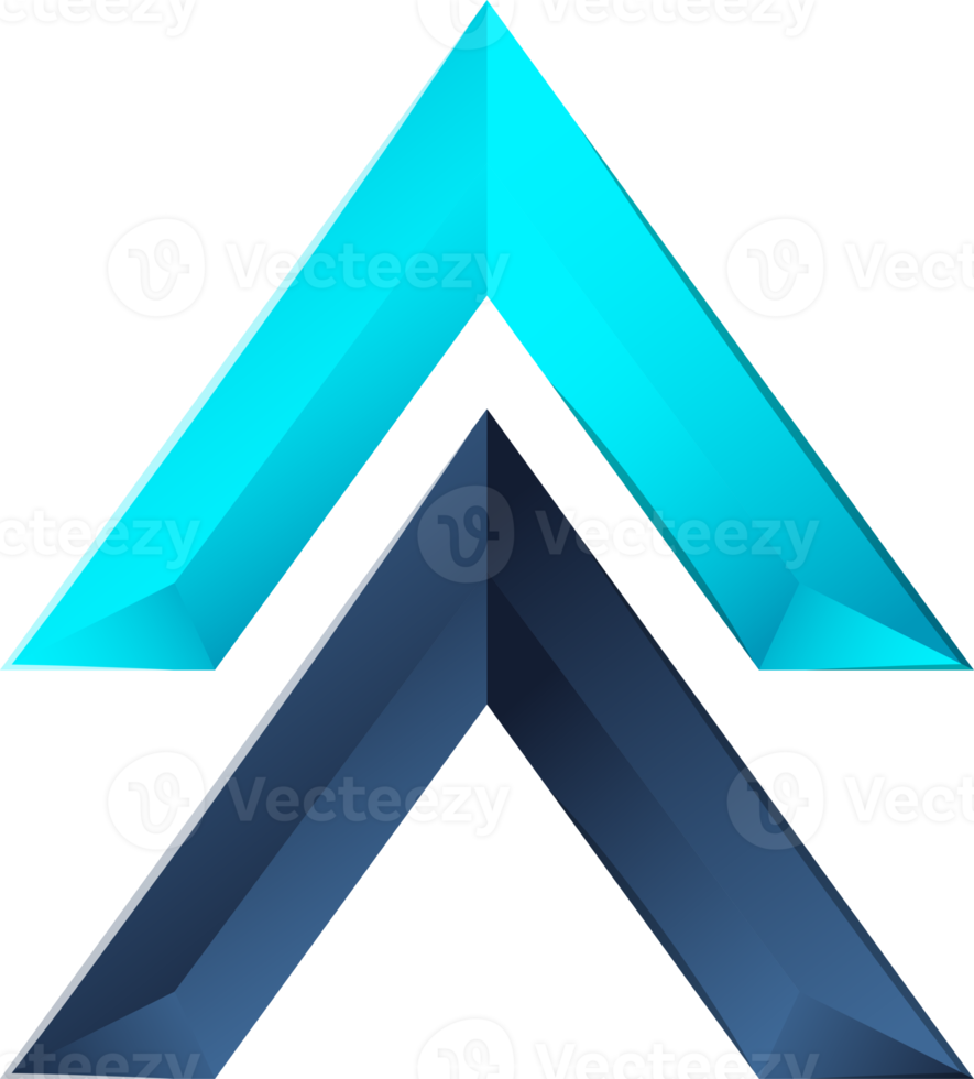 illustration abstraite du logo de la montagne dans un style branché et minimal png