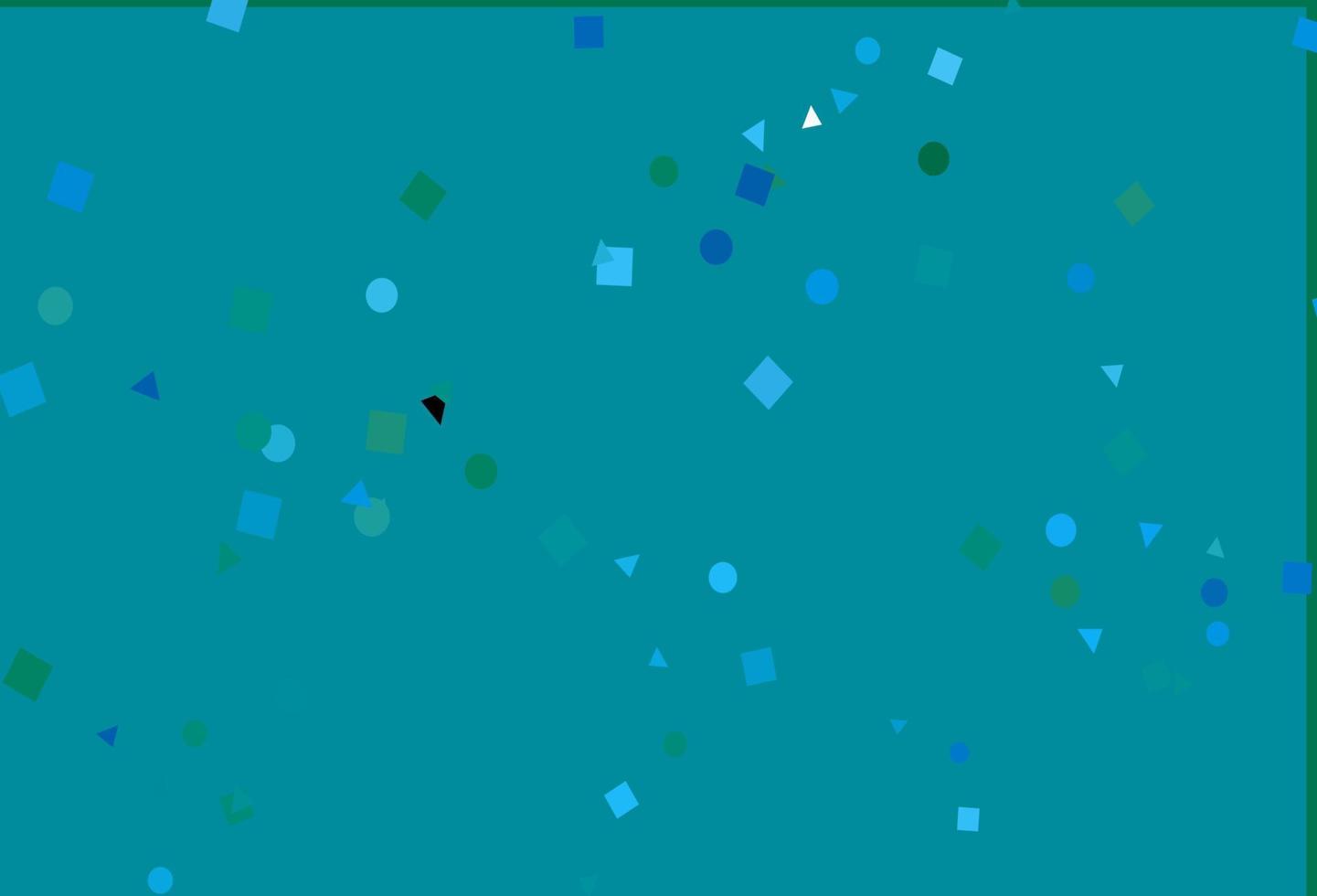 Light Blue, Green vector texture in poly style with circles, cubes.