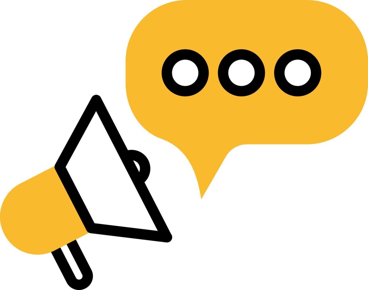 Ads sms, illustration, vector on a white background.