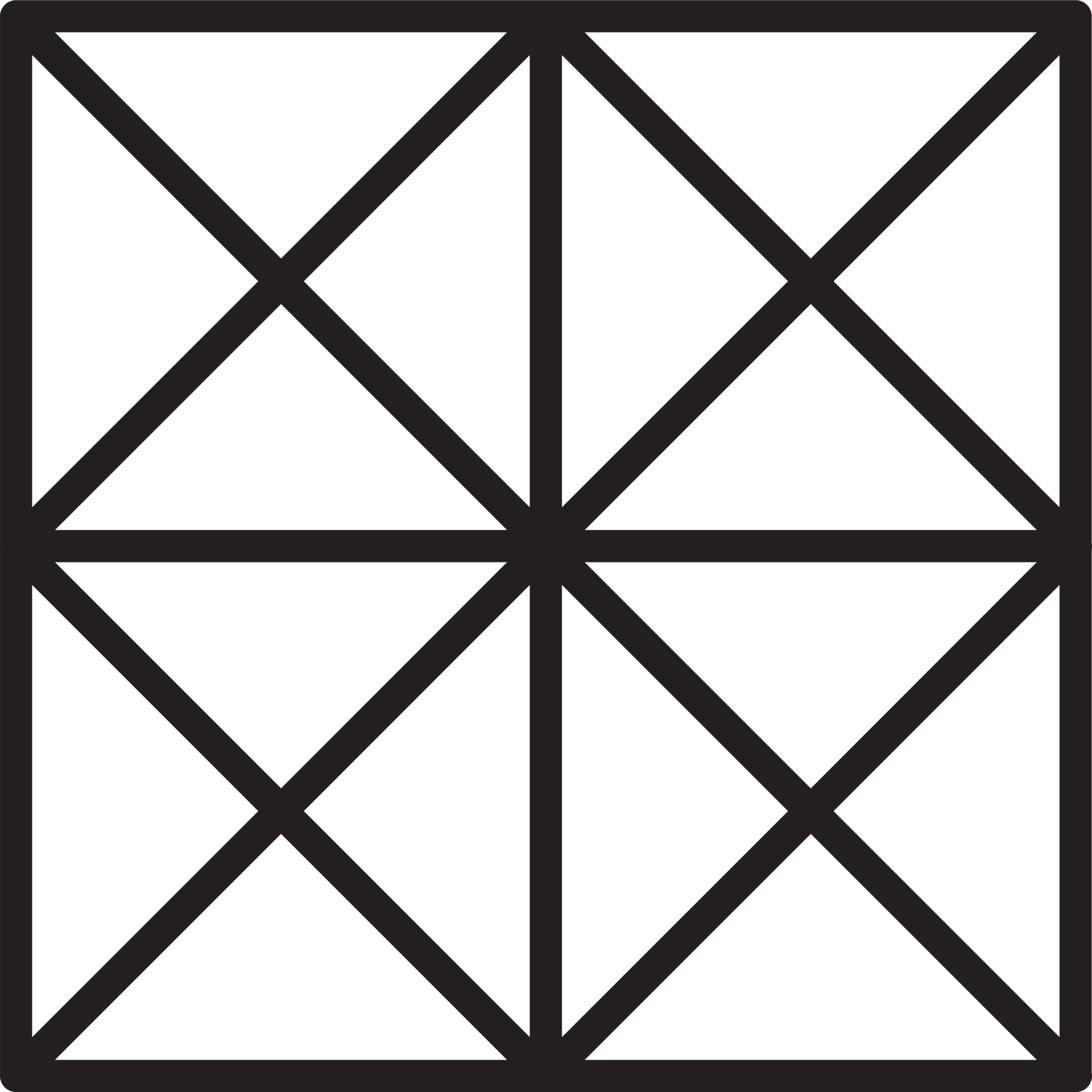 Abstract square logo illustration in trendy and minimal style 13758807 PNG