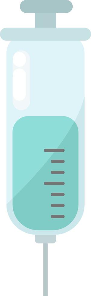 Syringe , illustration, vector on white background