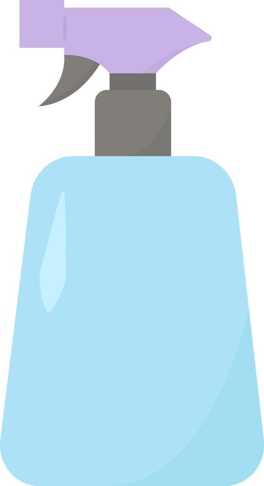 Spray bottle, illustration, vector on white background.