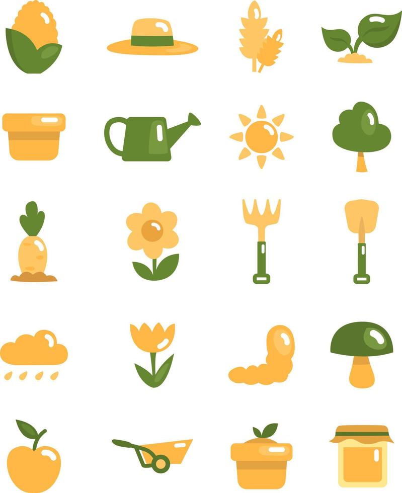 Gardening job,illustration, vector, on a white background. vector