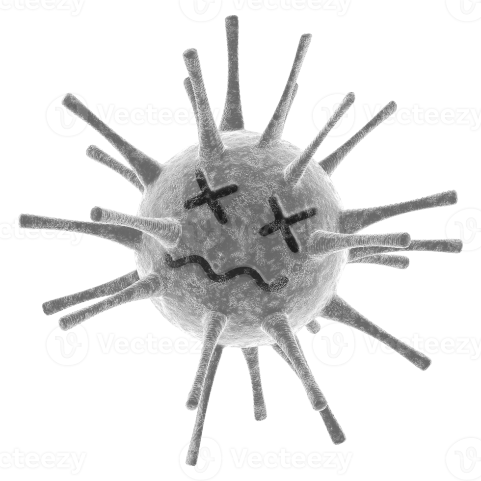 fermare virus oggetto trasparente png