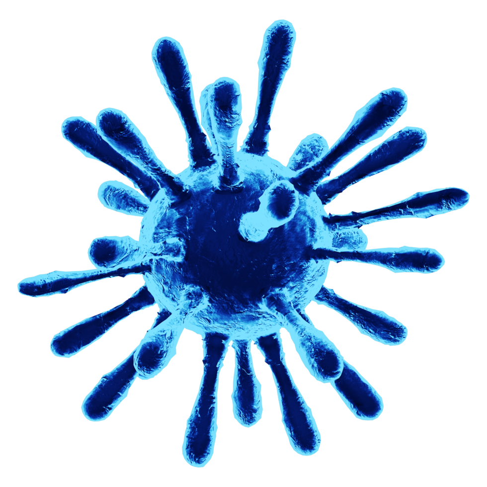 3D virus isolated png