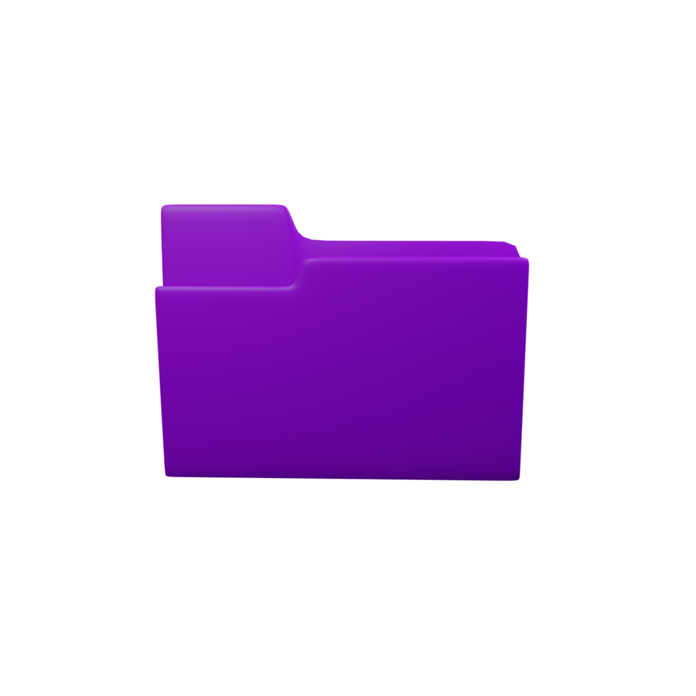 3d render png document