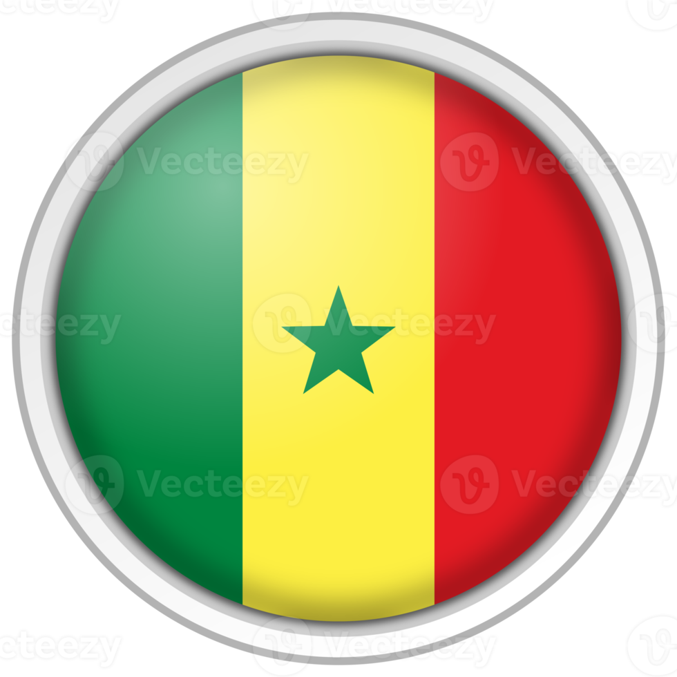 Flagge des Senegal-Kreises png