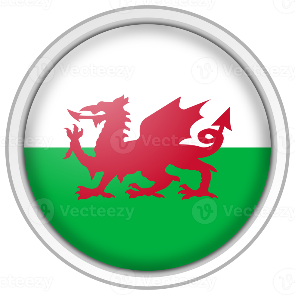 Wales circle flag png