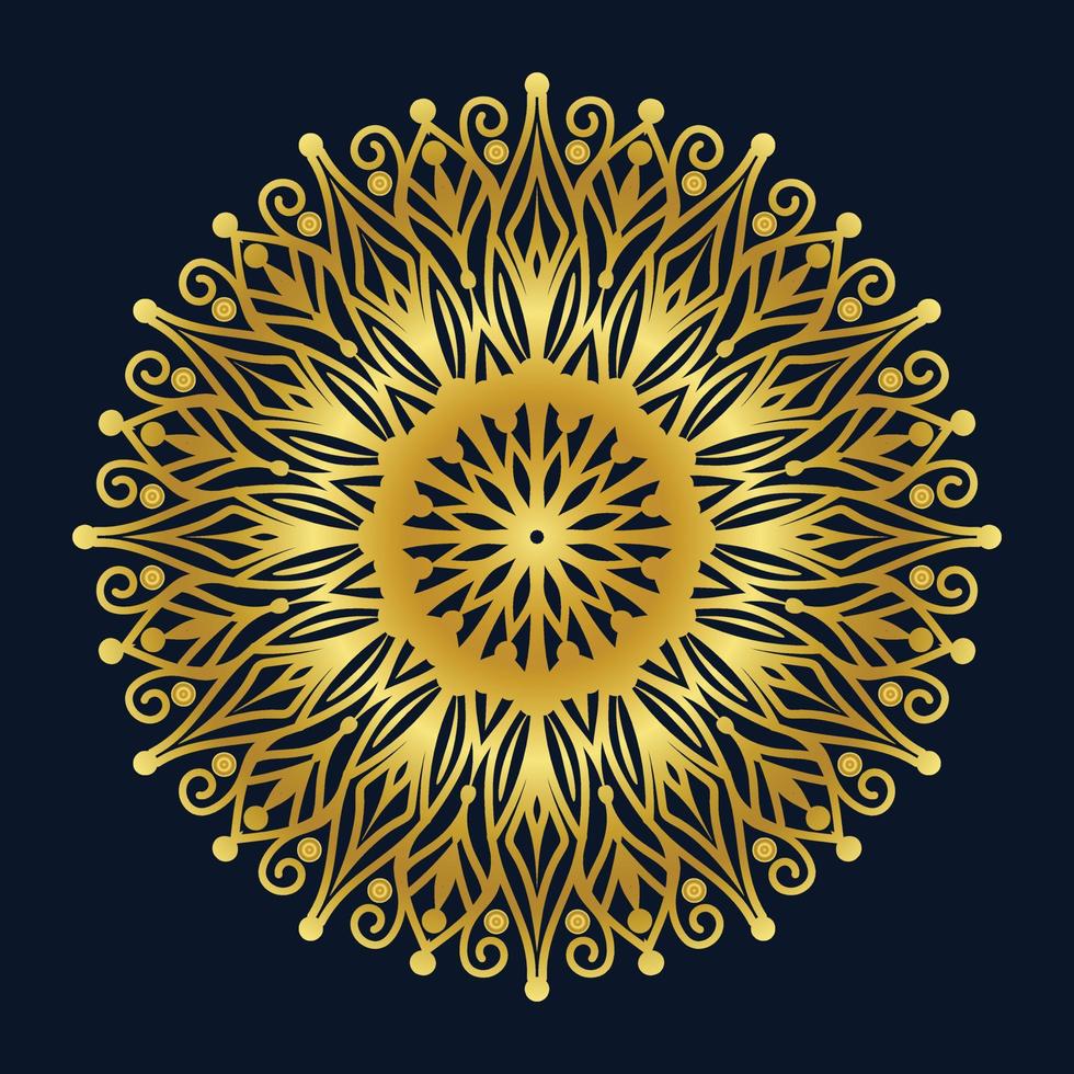 luxury mandala bd vector