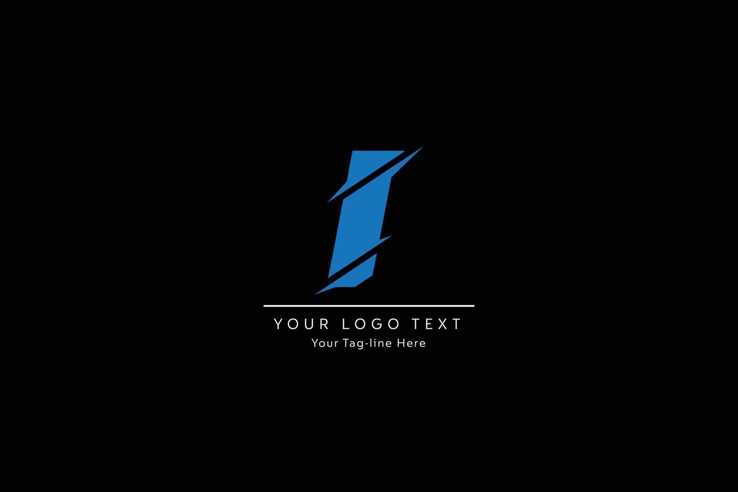 Letter I Logo Alphabet Design Icon Vector Symbol