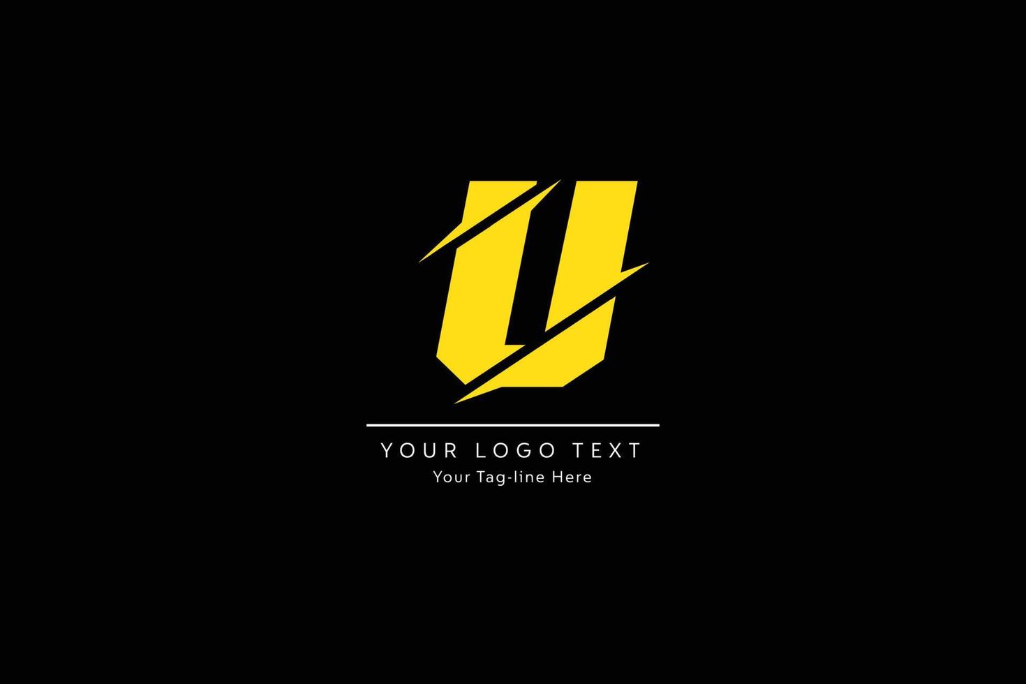 Letter U Logo Alphabet Design Icon Vector Symbol