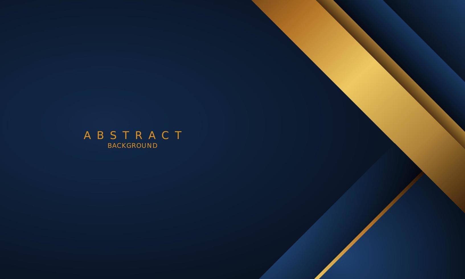 dark blue luxury premium background and gold line. vector