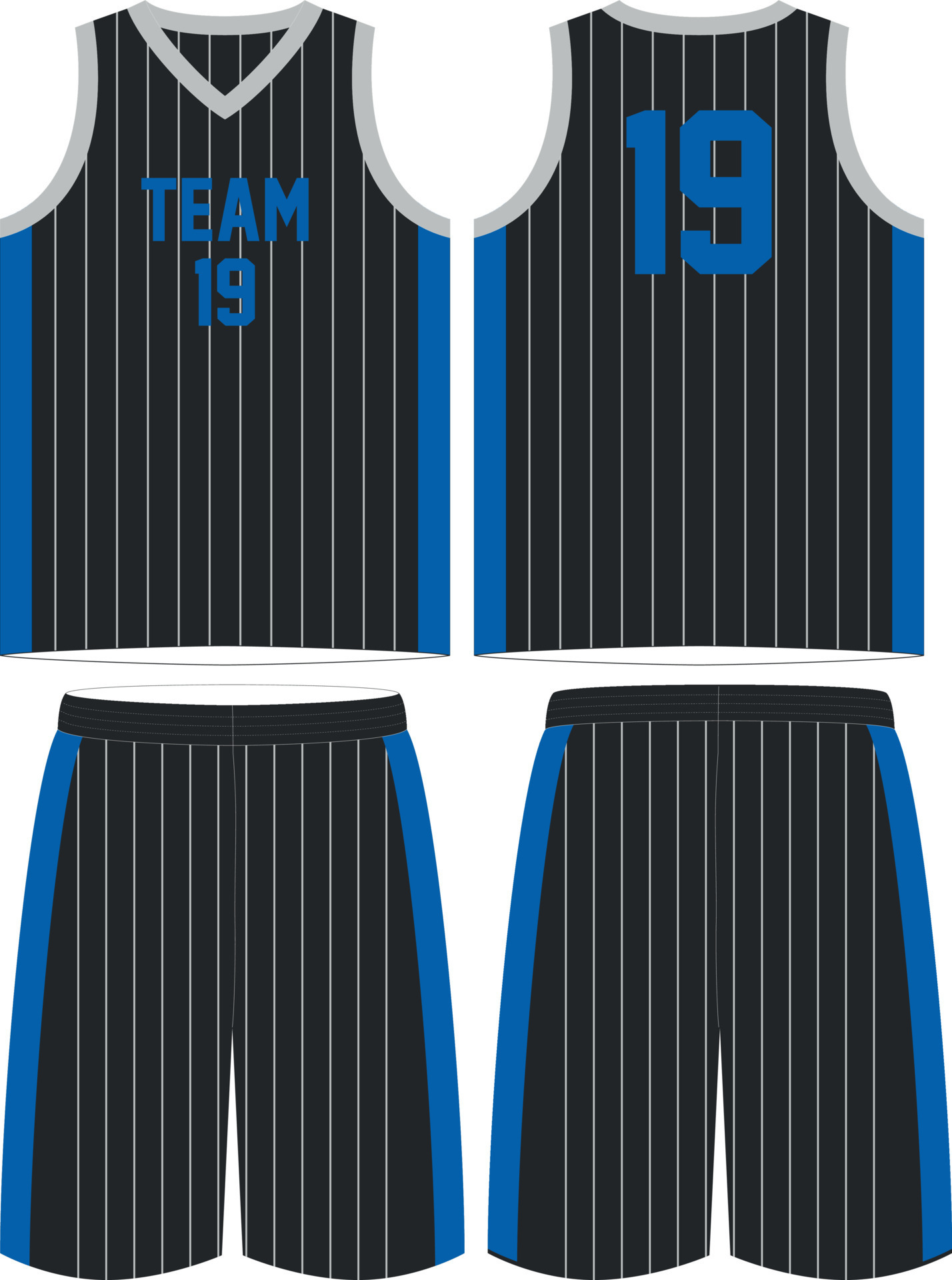 Basketball uniform design template. Abstract pattern background