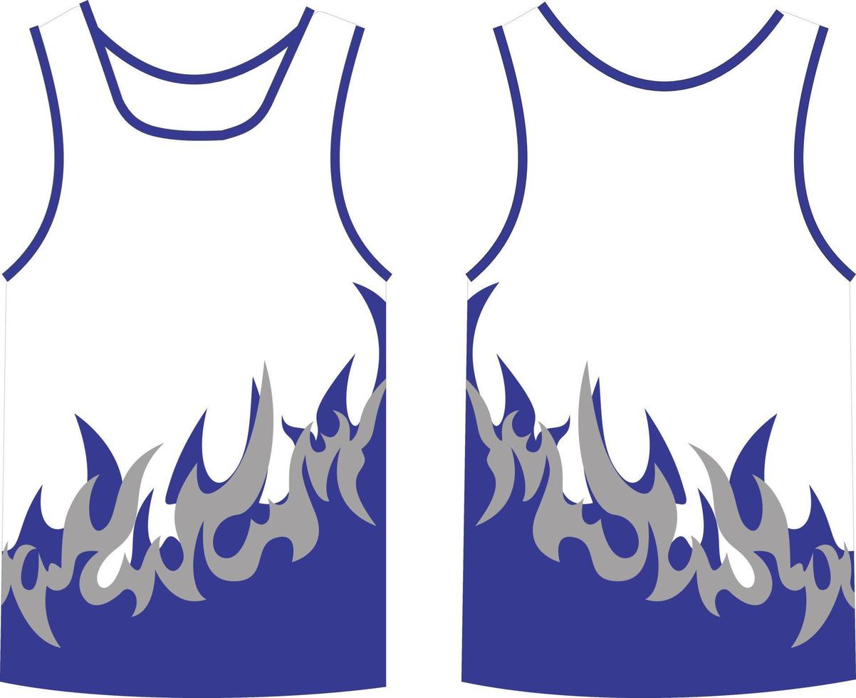 Tank Top Jersey Design Template