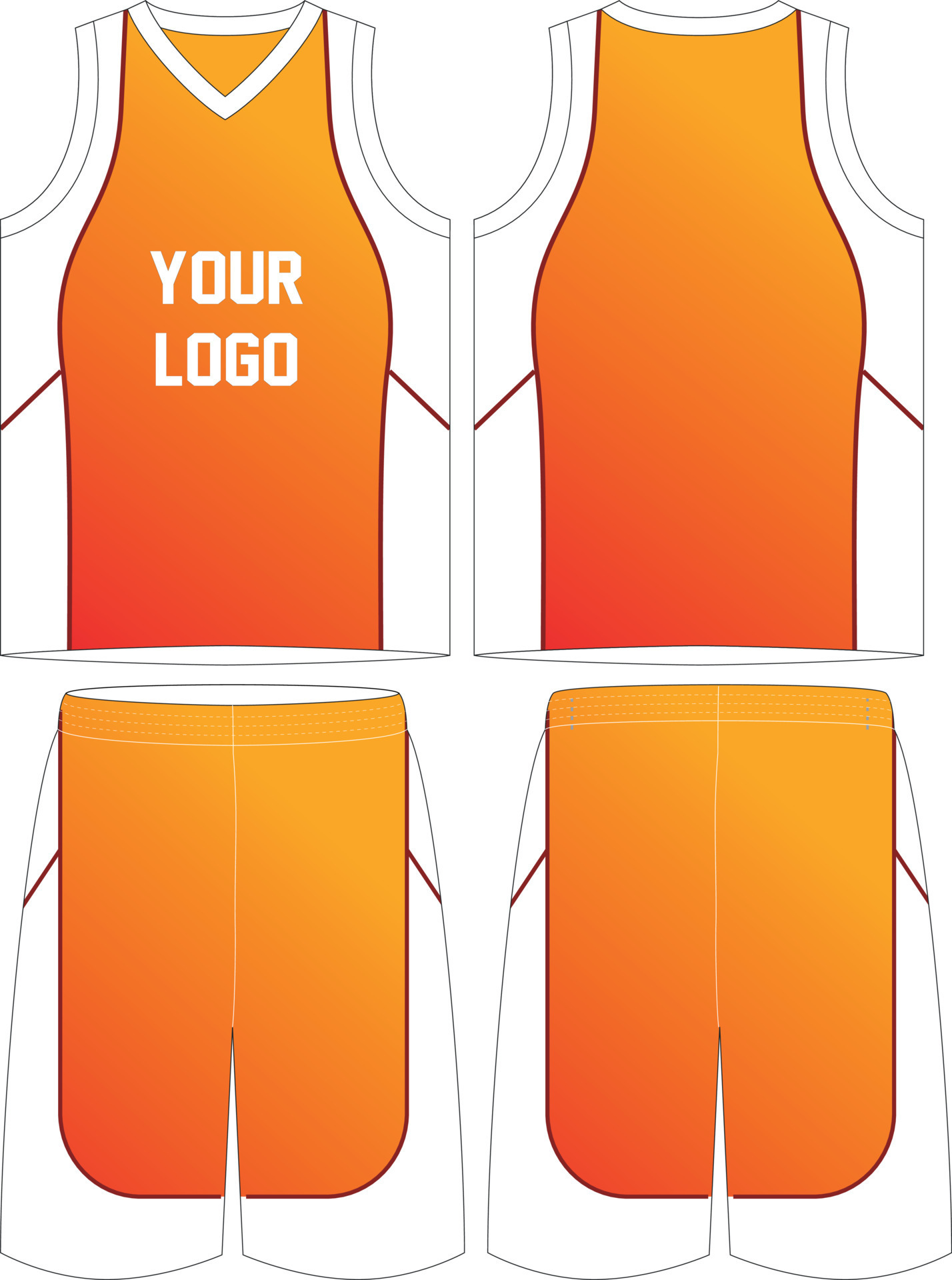abstract basketball jersey pattern template 18968147 Vector Art at
