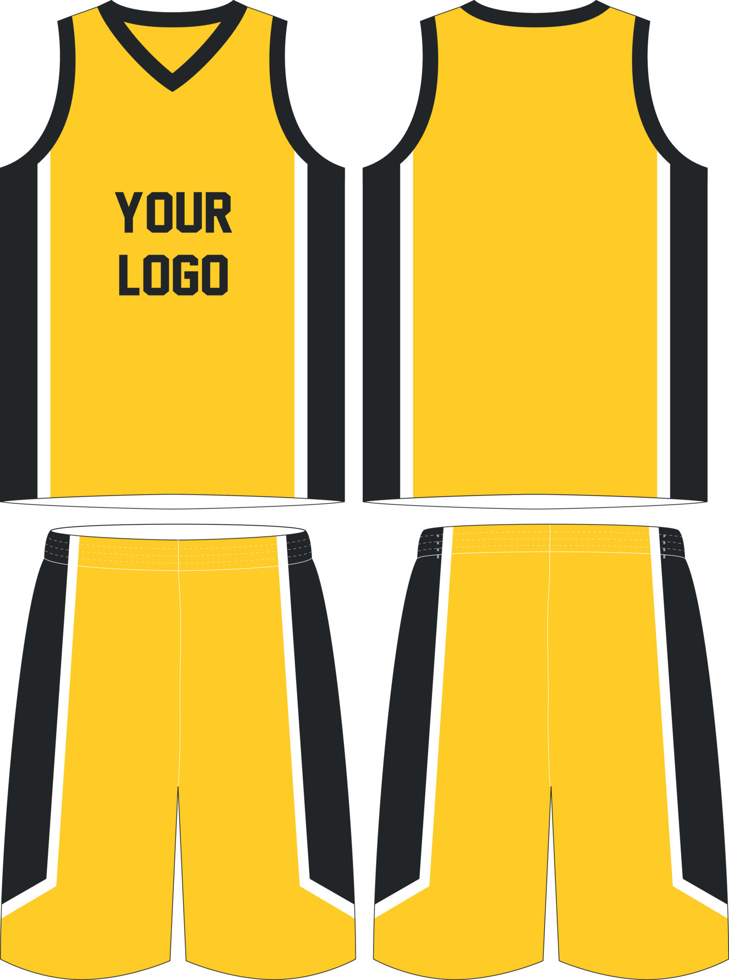 Basketball Jersey Or Sport Uniform Template Design For Basketball