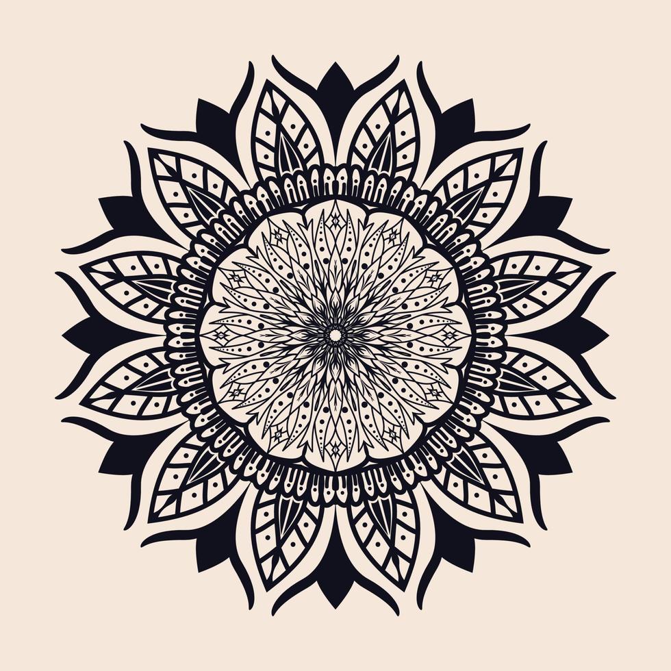 Mandala Art Design vector