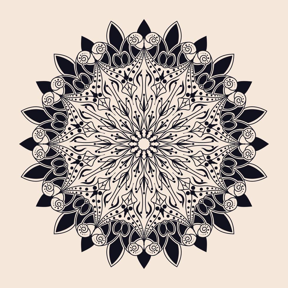 Mandala Art Design vector
