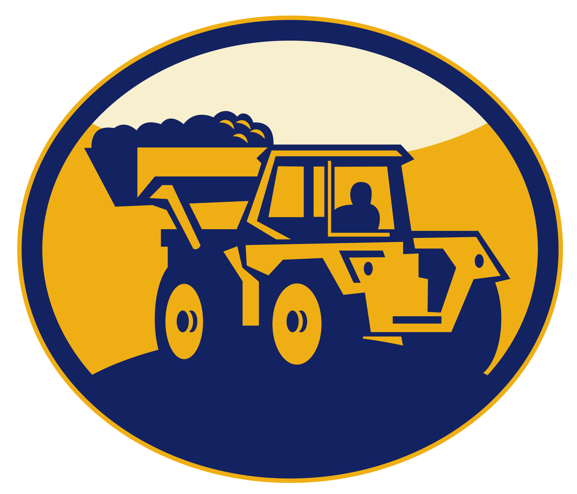 Construction mechanical digger front end loader 13761279 PNG