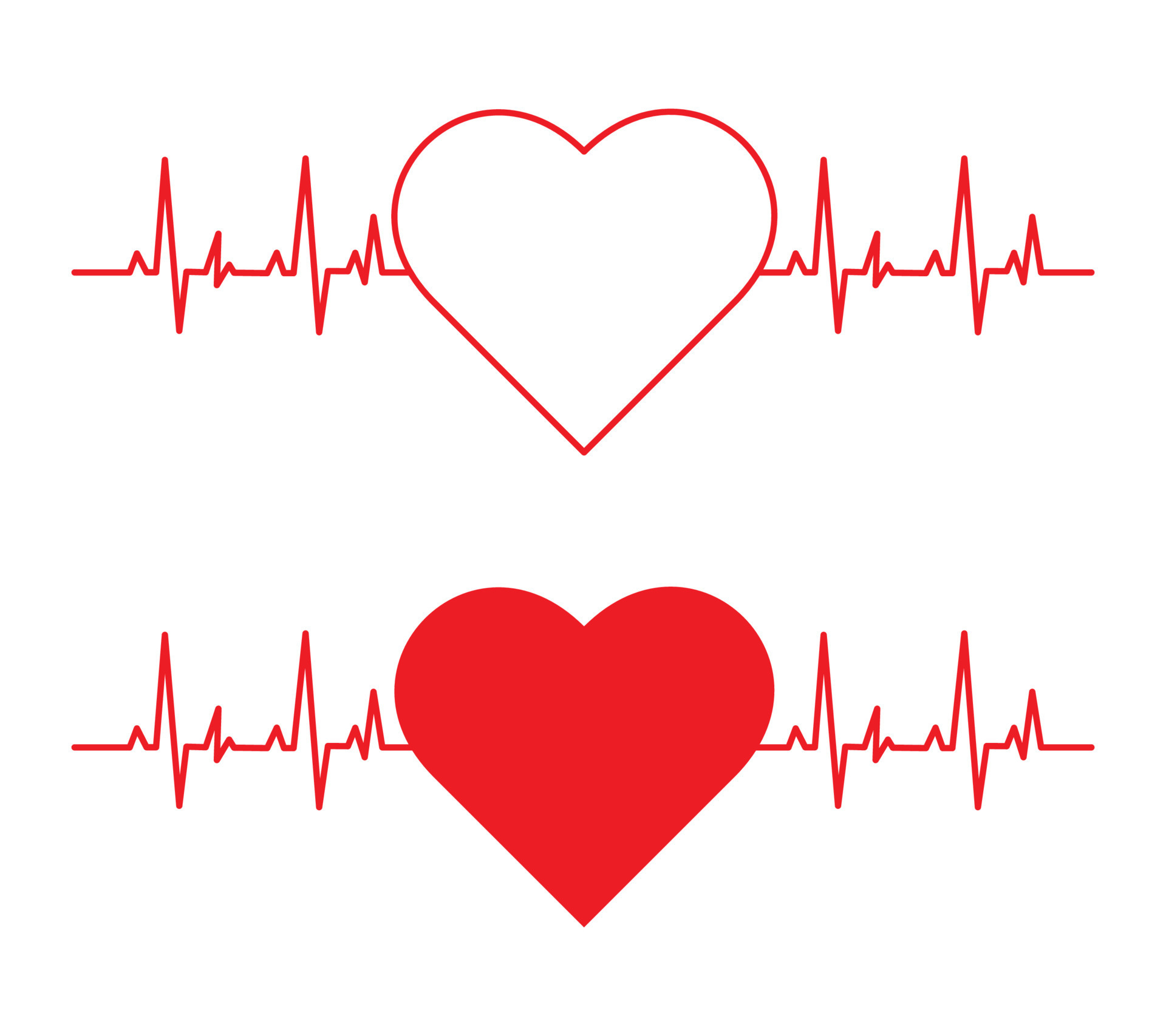 heartbeat-heart-shape-center-line-set-of-heart-beat-pulse-line-vector