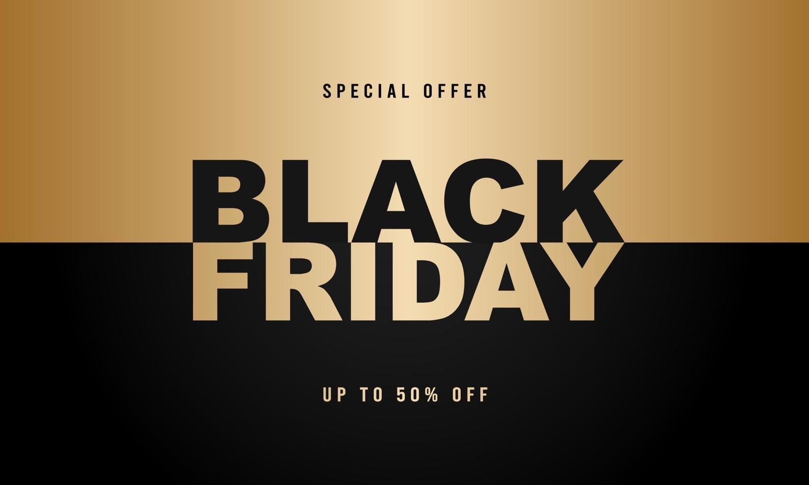 Black Friday Background Design. Greeting Card, Banner, Poster. Vector Illustration.