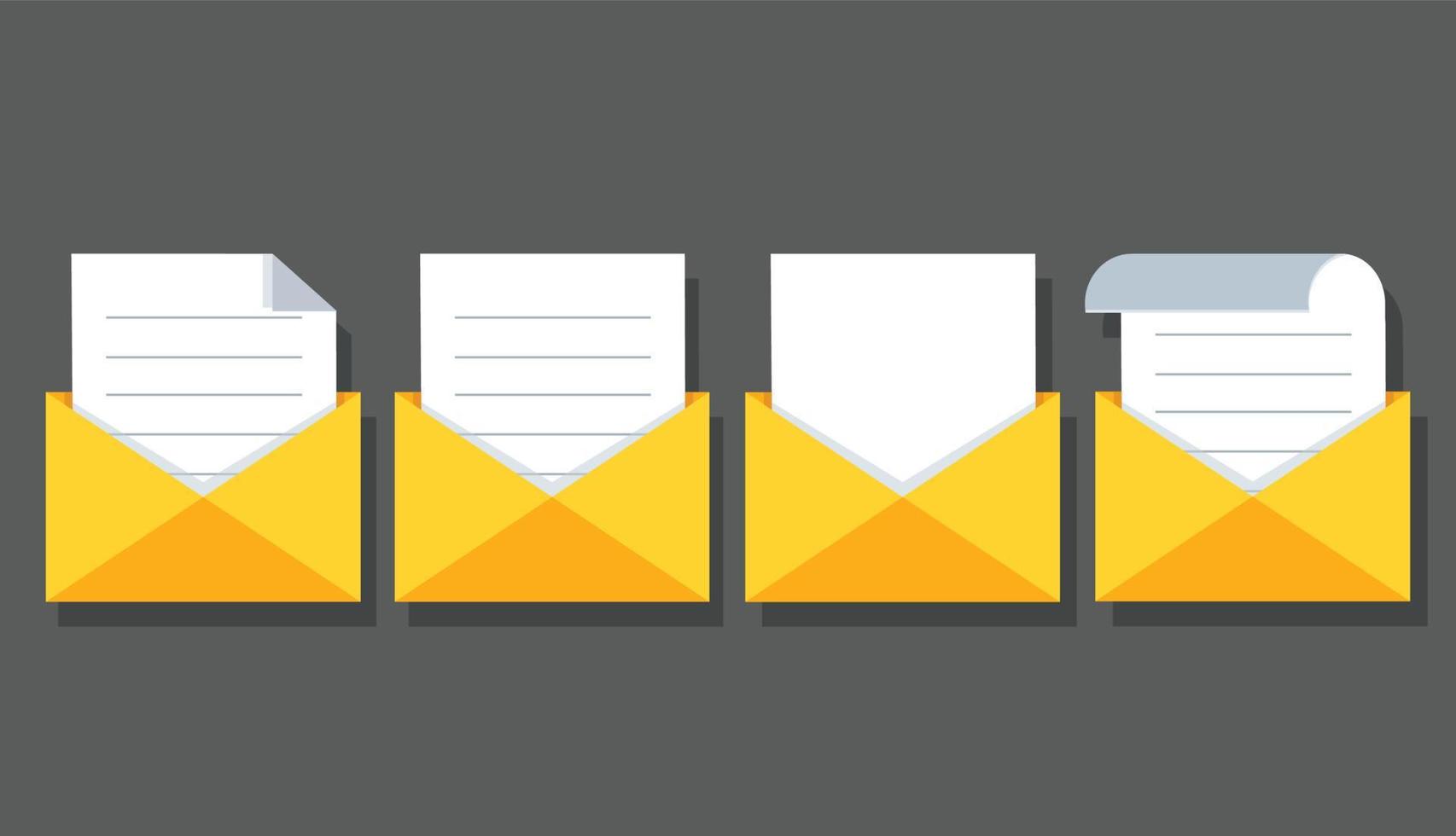 sheet file document in flat vector illustration
